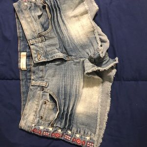 Jean shorts